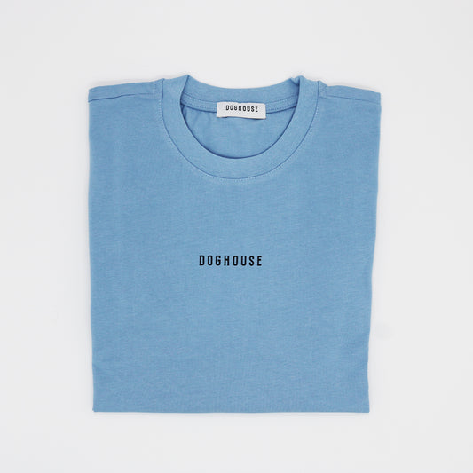 Baby Blue Doghouse Overzied T-Shirt