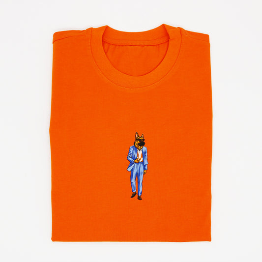 Orange Gringo Oversized T-Shirt