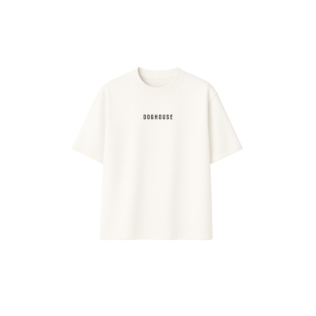 Essentials White Oversized Tee