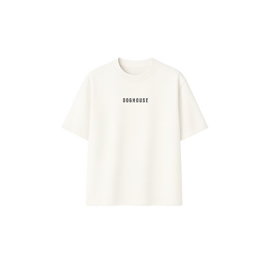 Essentials White Oversized Tee