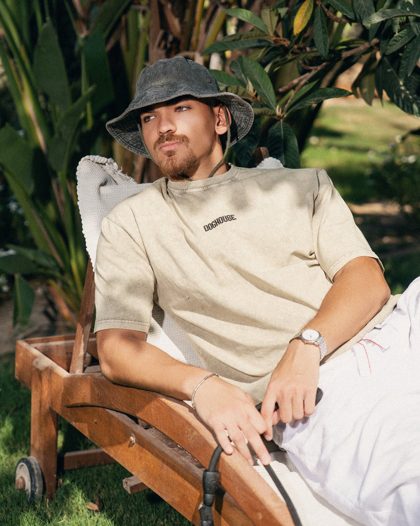 Dutch Beige Washed Tee