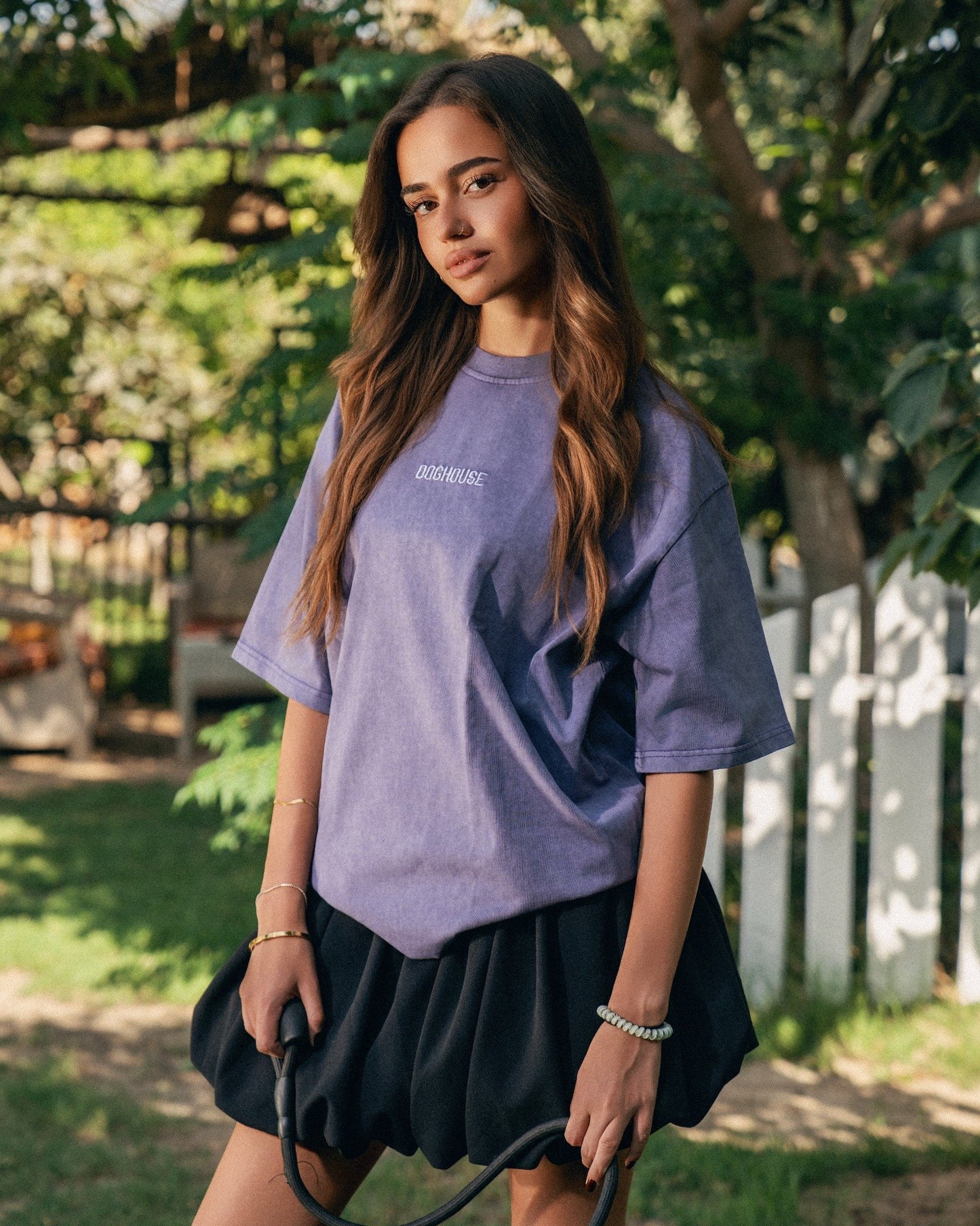 Essentials Purple Washed Tee