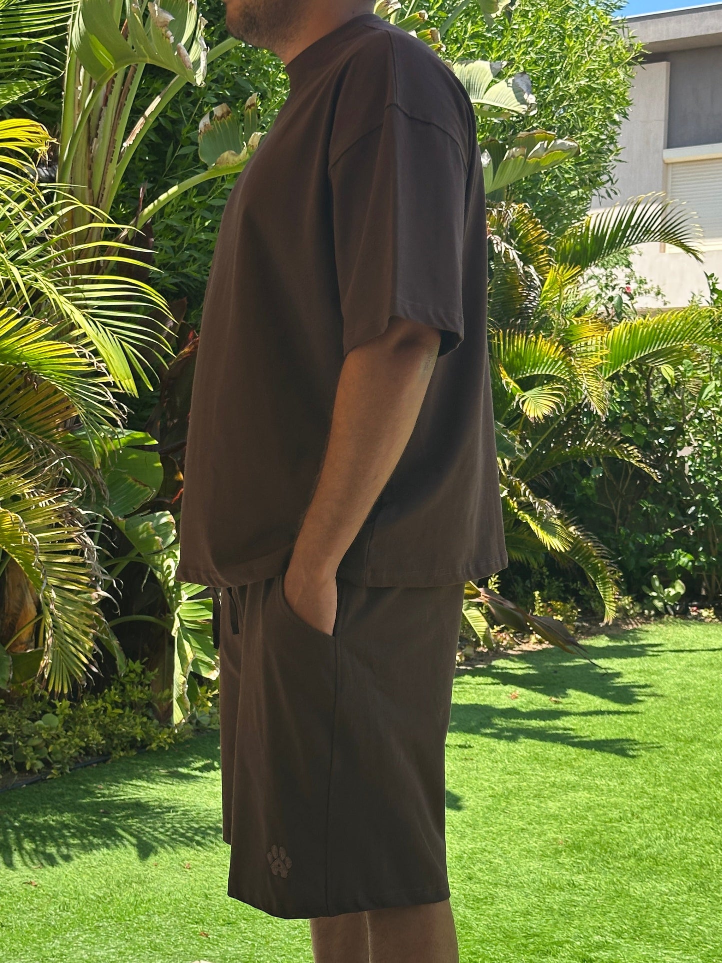 Essentials Brown Tee